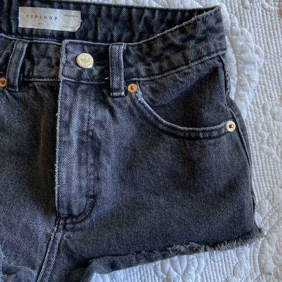 Black Jean Shorts - Picture 4 of 5